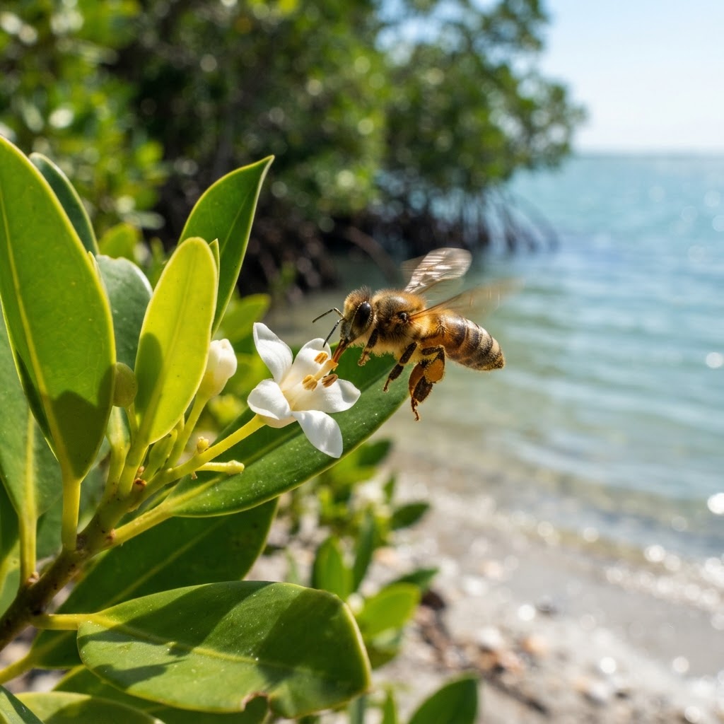 Coastal Bees and Mangroves: A Vital Partnership