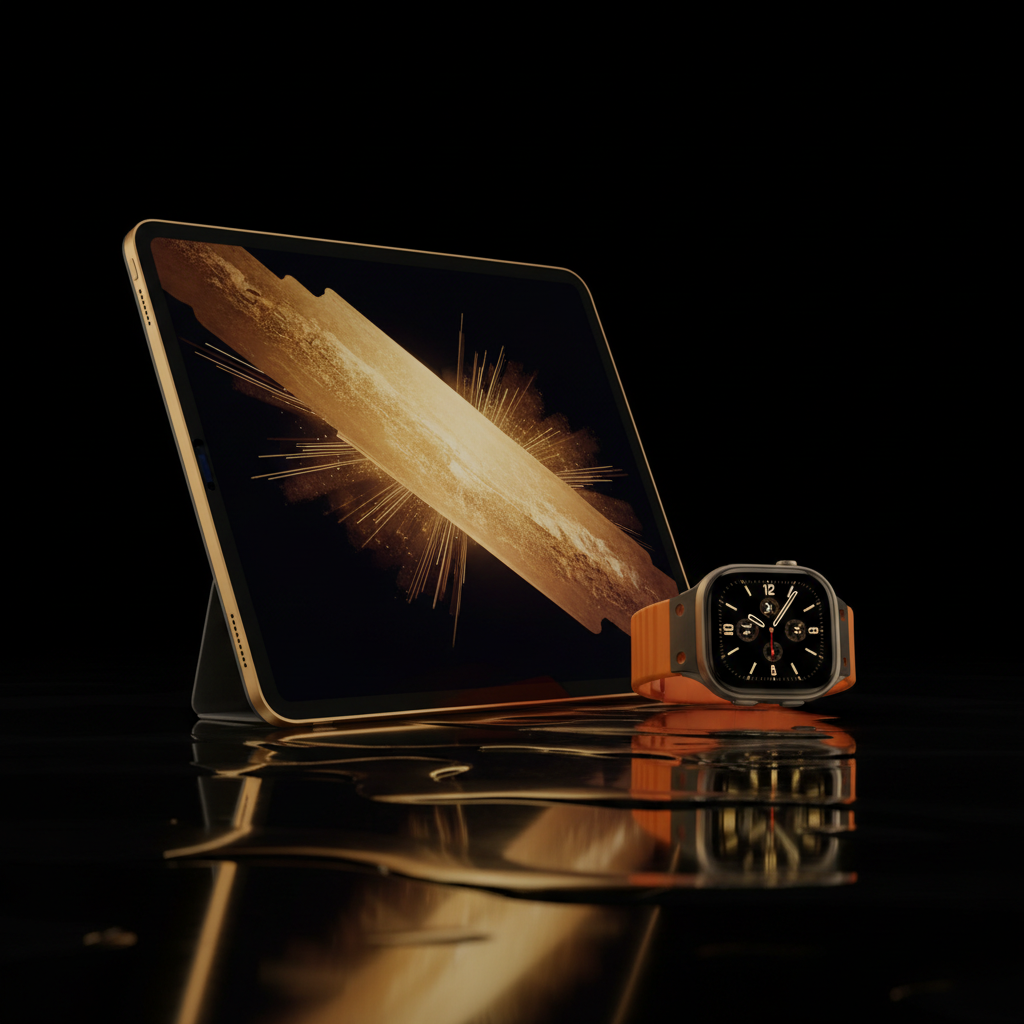 iPad Pro + Apple Watch Ultra