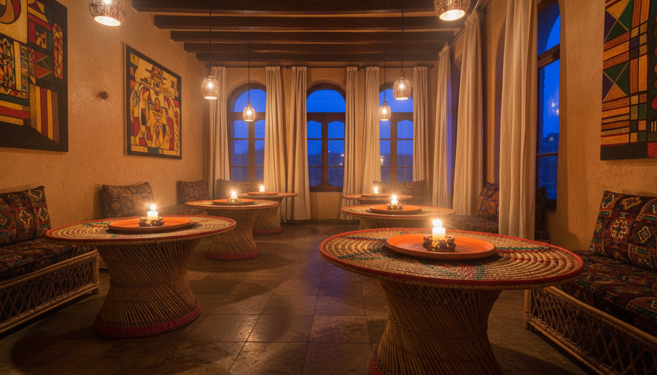 Yoda restaurant interior
