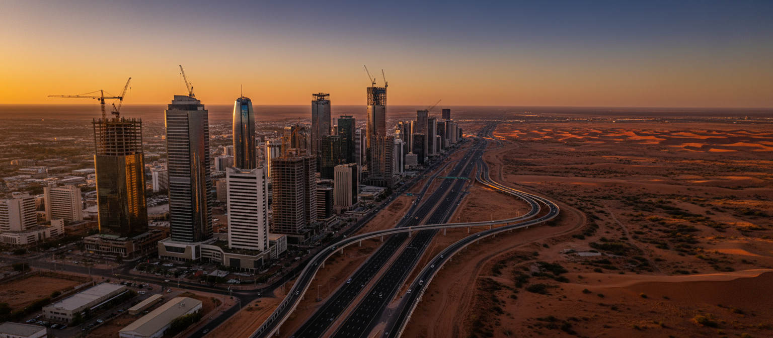 Namibian skyline