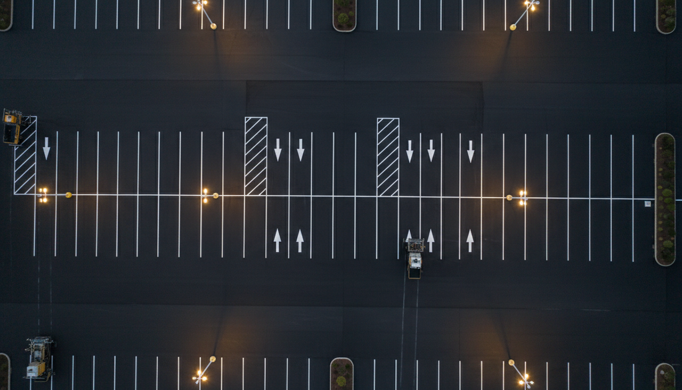 Commercial Parking Lot