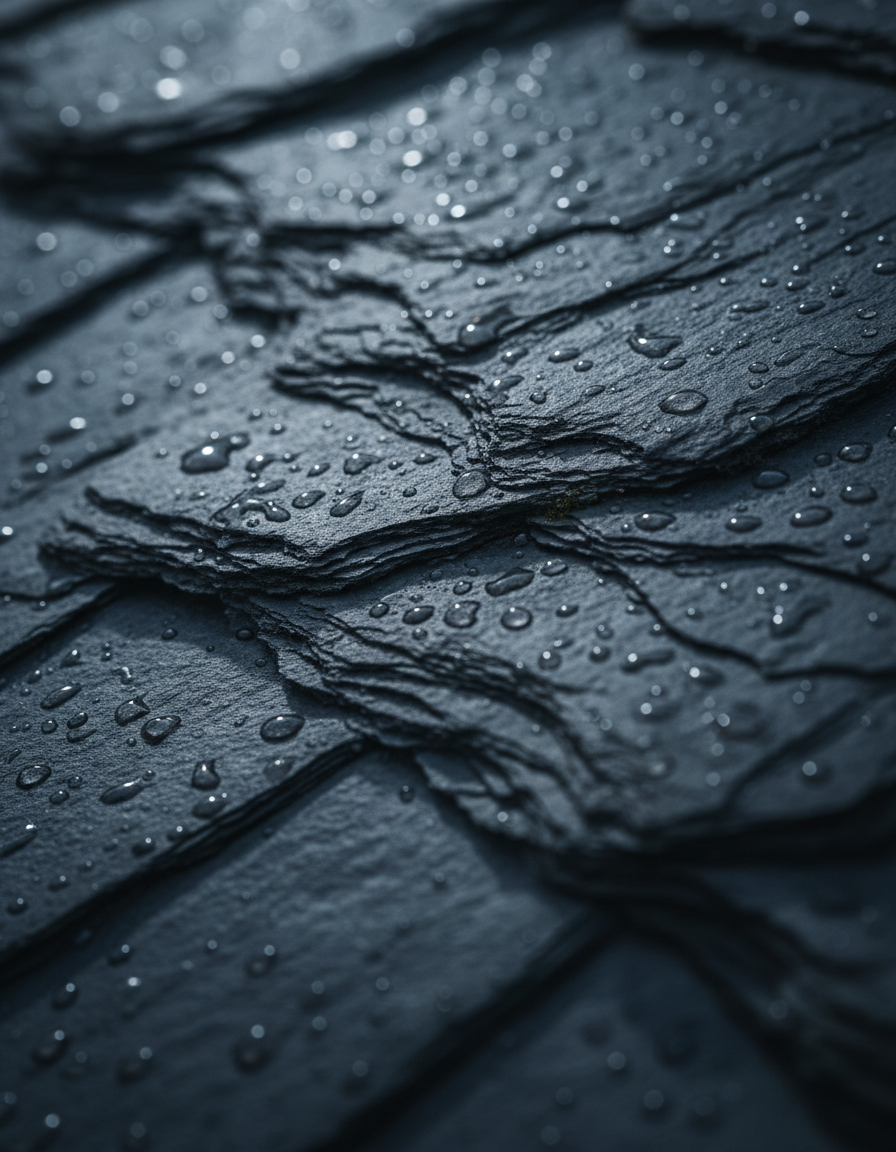 Natural Slate roofing texture