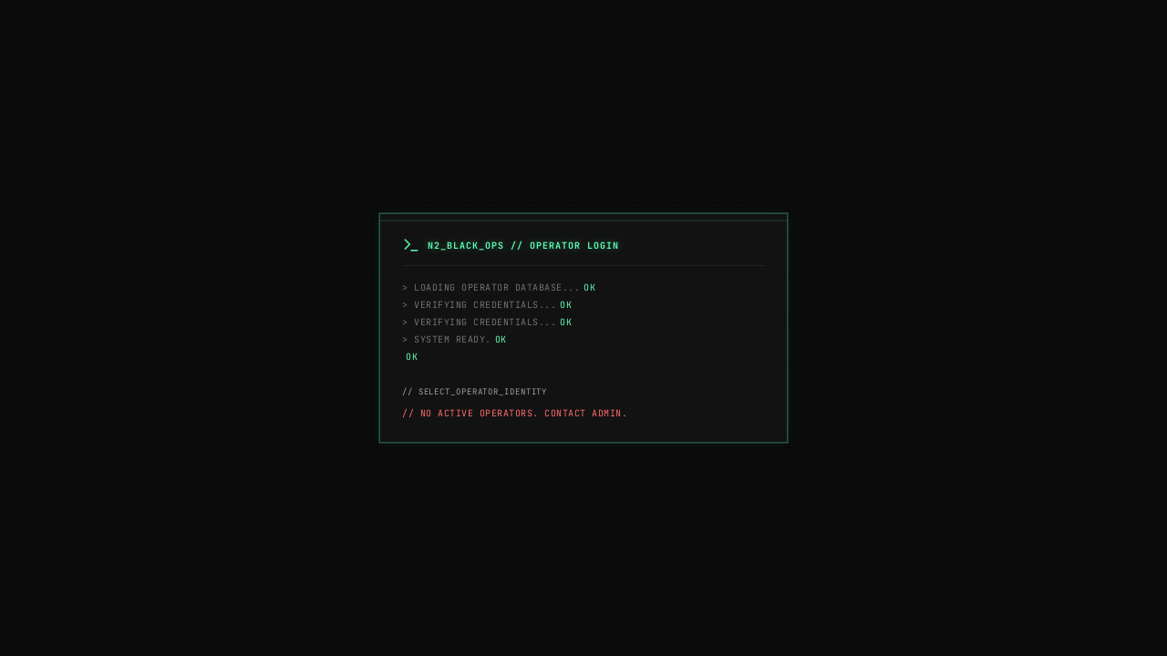 N2 BLACK OPS template preview