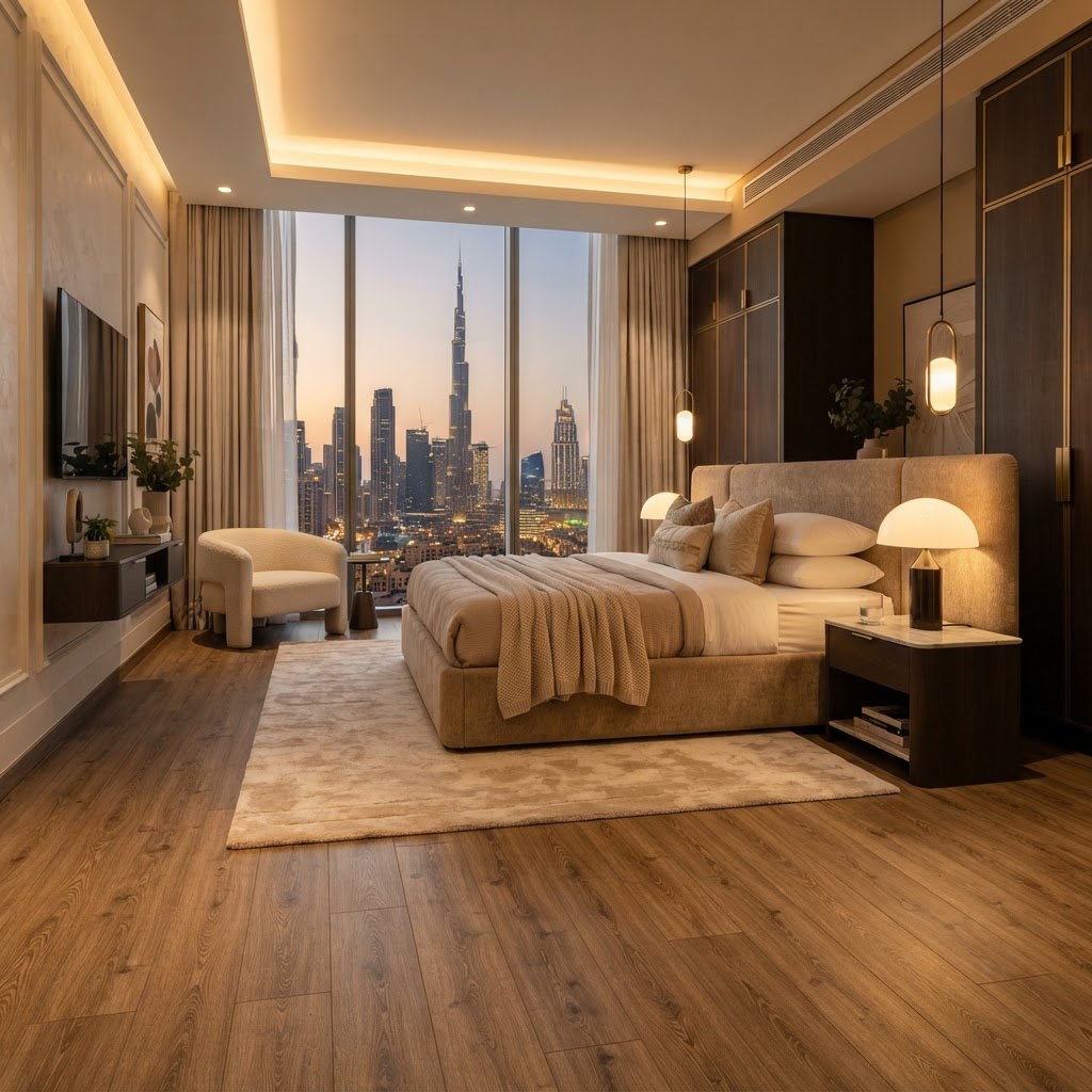 Laminate flooring for Bedroom Dubai — Floor Woods