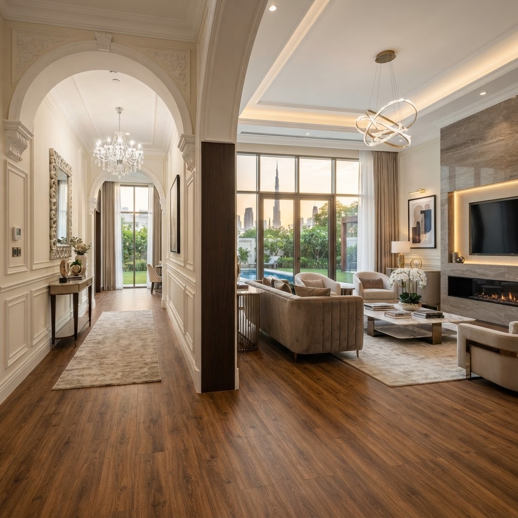Walnut Premium Smart — Smart Flooring Dubai — Floor Woods