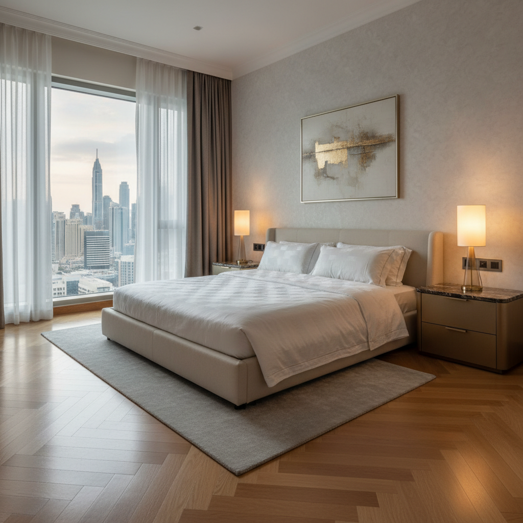 SPC flooring for Bedroom Dubai — Floor Woods