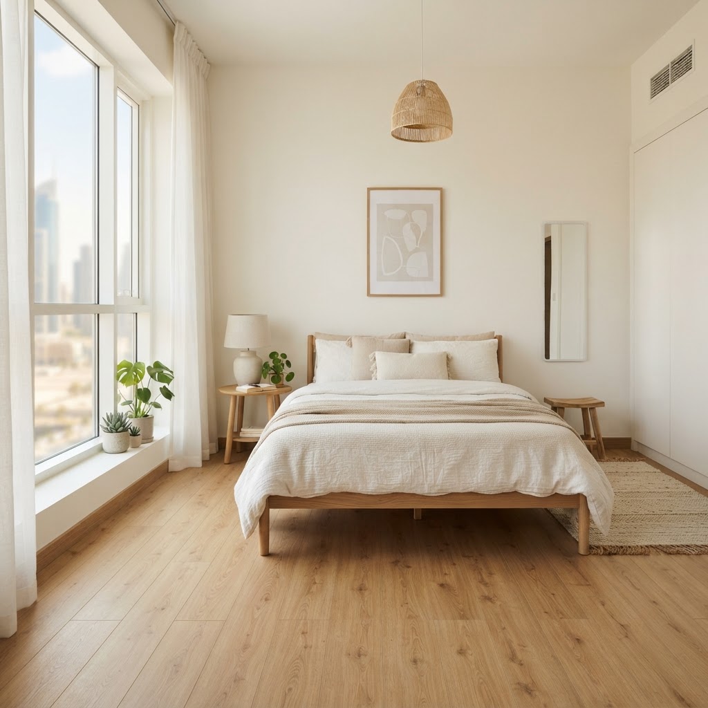 Light Oak Bene SPC Flooring — Floor Woods Dubai