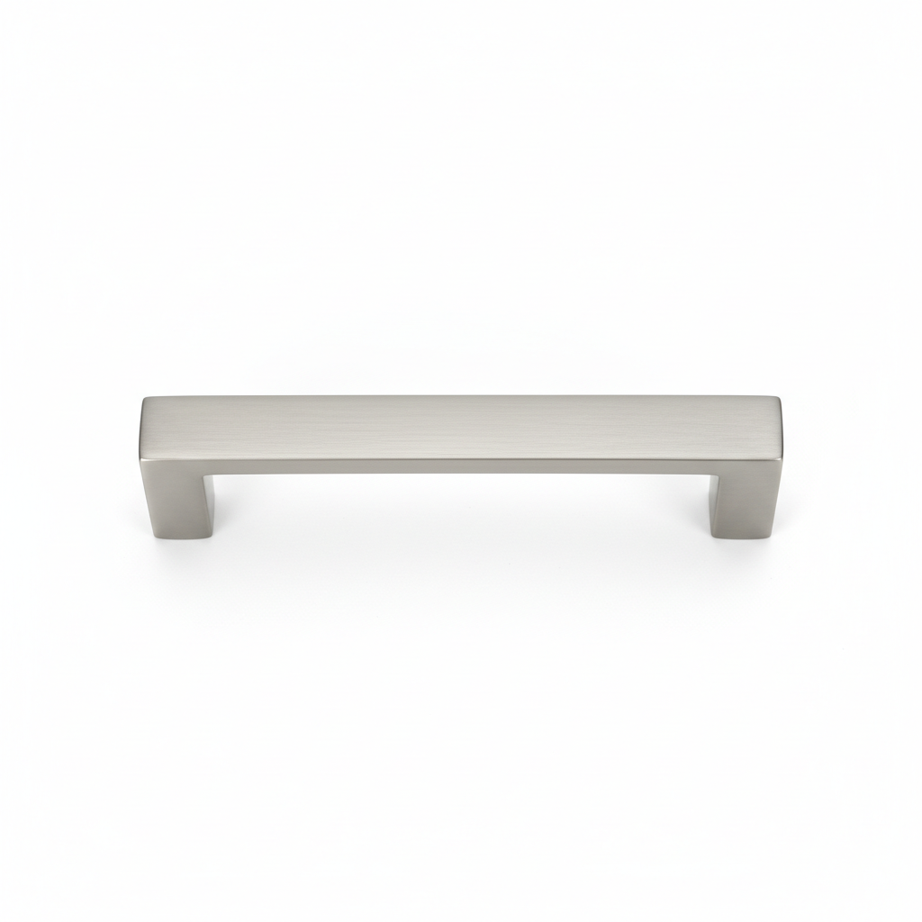 Brushed Nickel Bar Handle — 6"