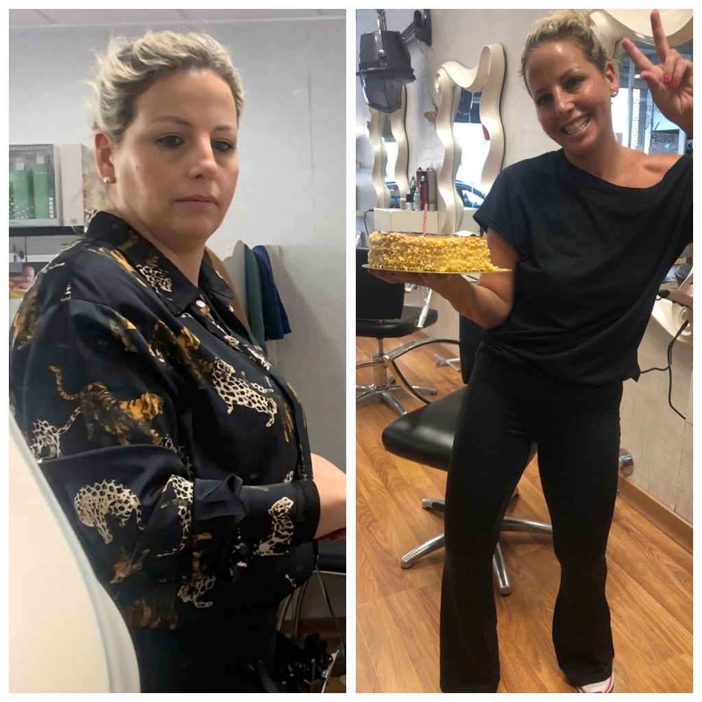 Antes y después de Laura