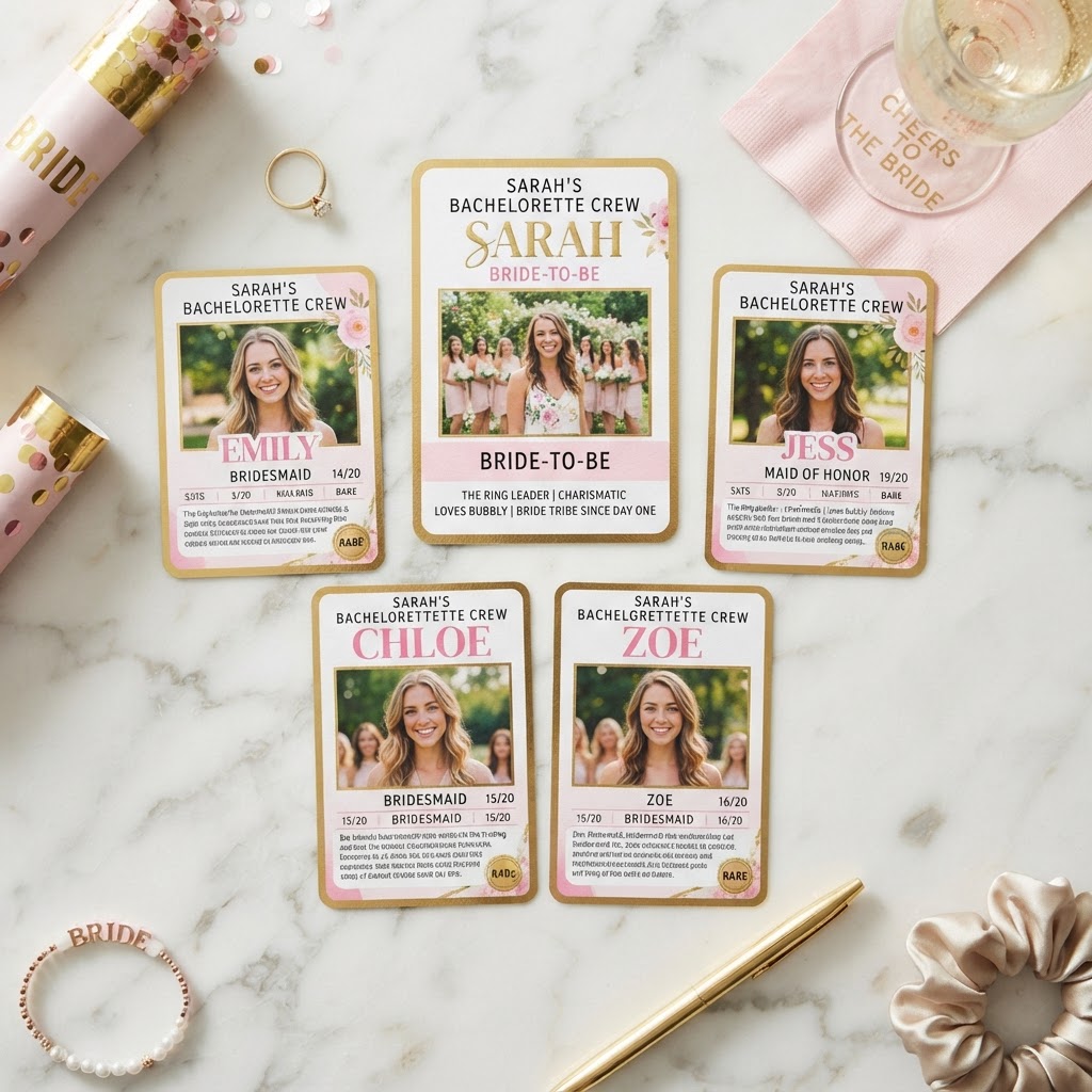Bachelorette trading card