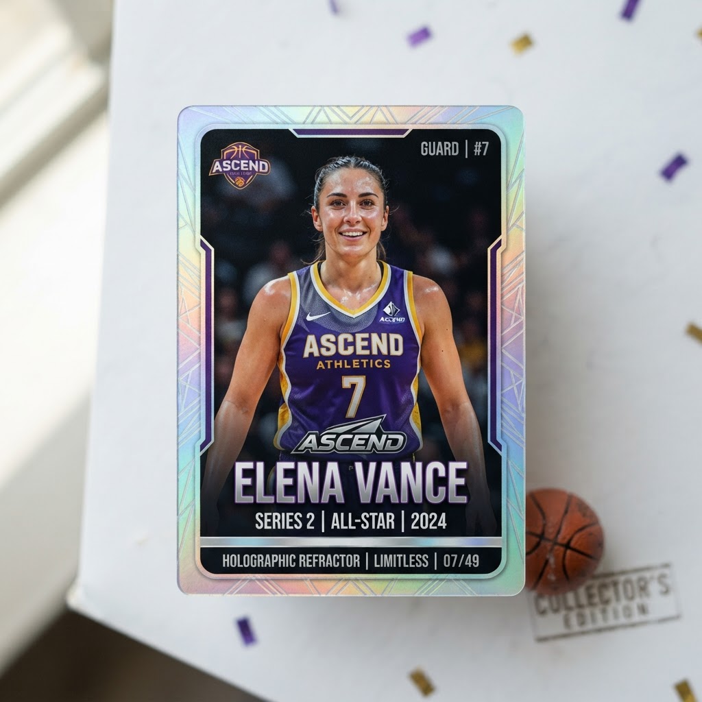 Sports trading card