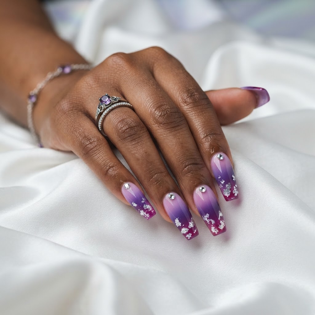 Lavender violet aura