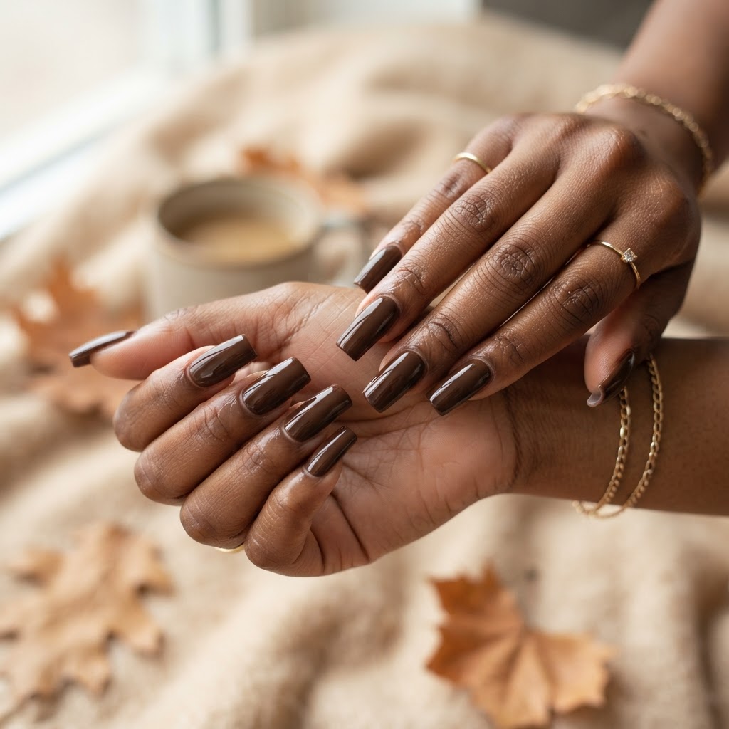 Chocolate Brown Gel Polish