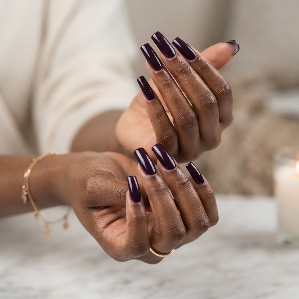 Deep Plum Gel Polish