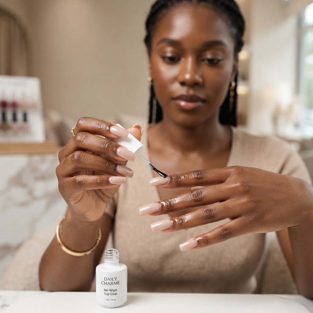 High-Gloss No-Wipe Top Coat