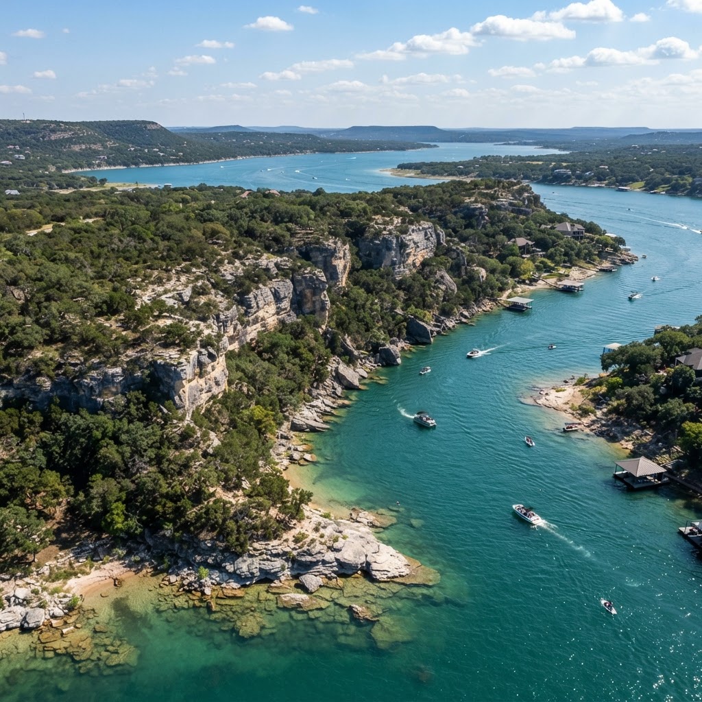 Lago Vista shoreline