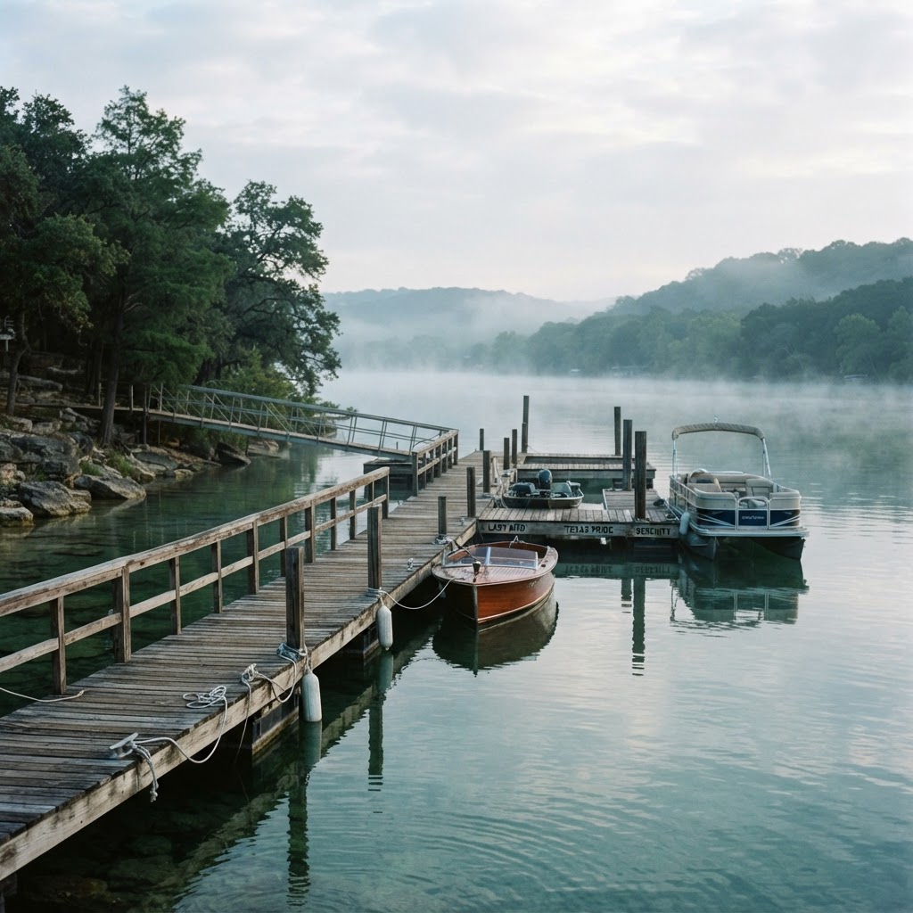 Point Venture docks