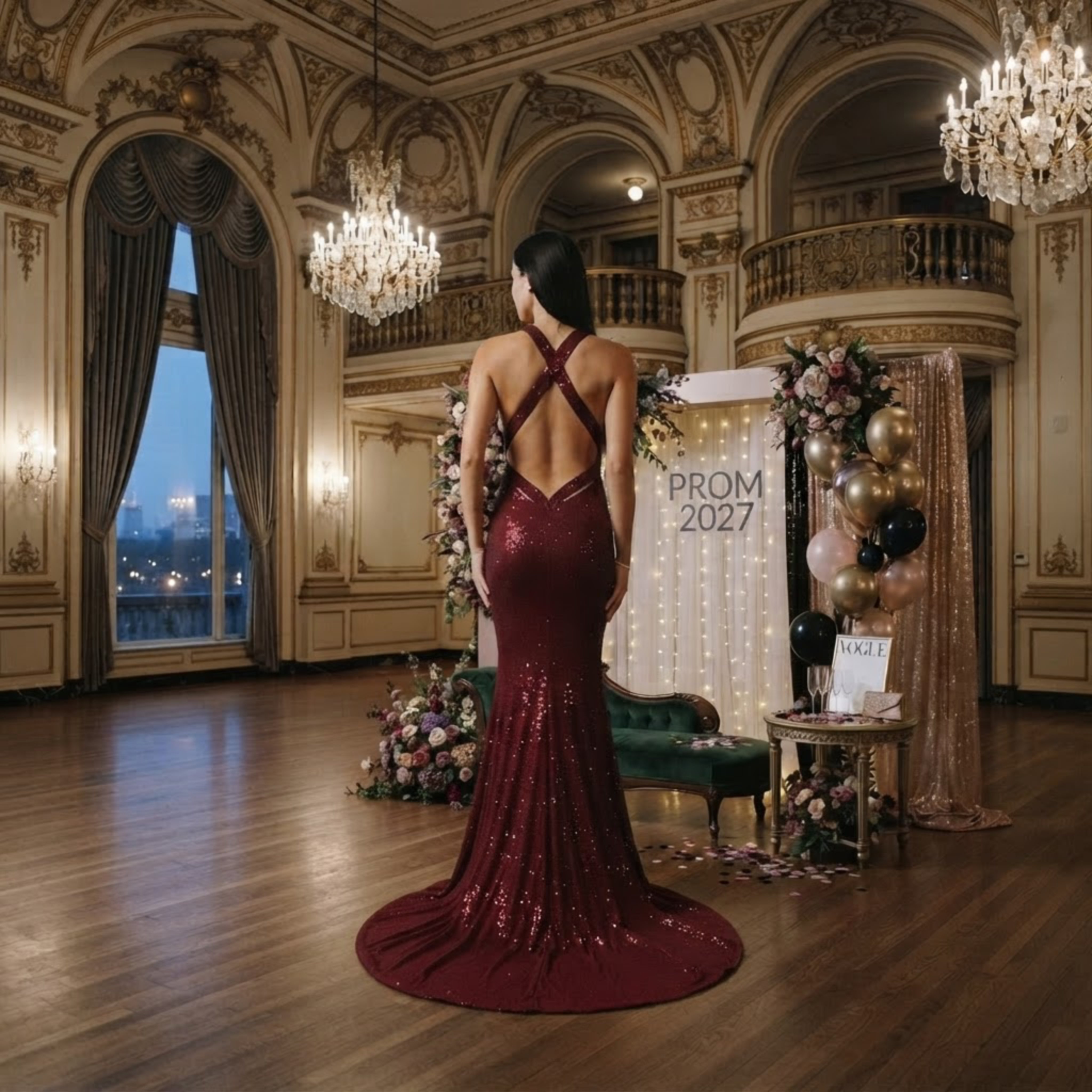 Dream Couture prom dress size chart at Laura's Boutique & Bridal