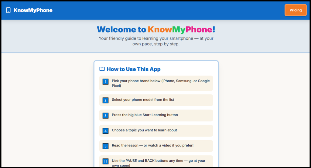 Know My Phone