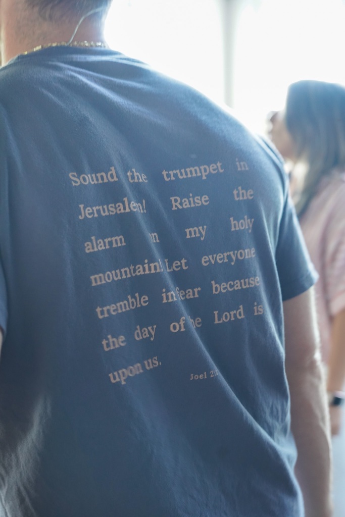 Joel 2:1 — Sound the trumpet in Jerusalem
