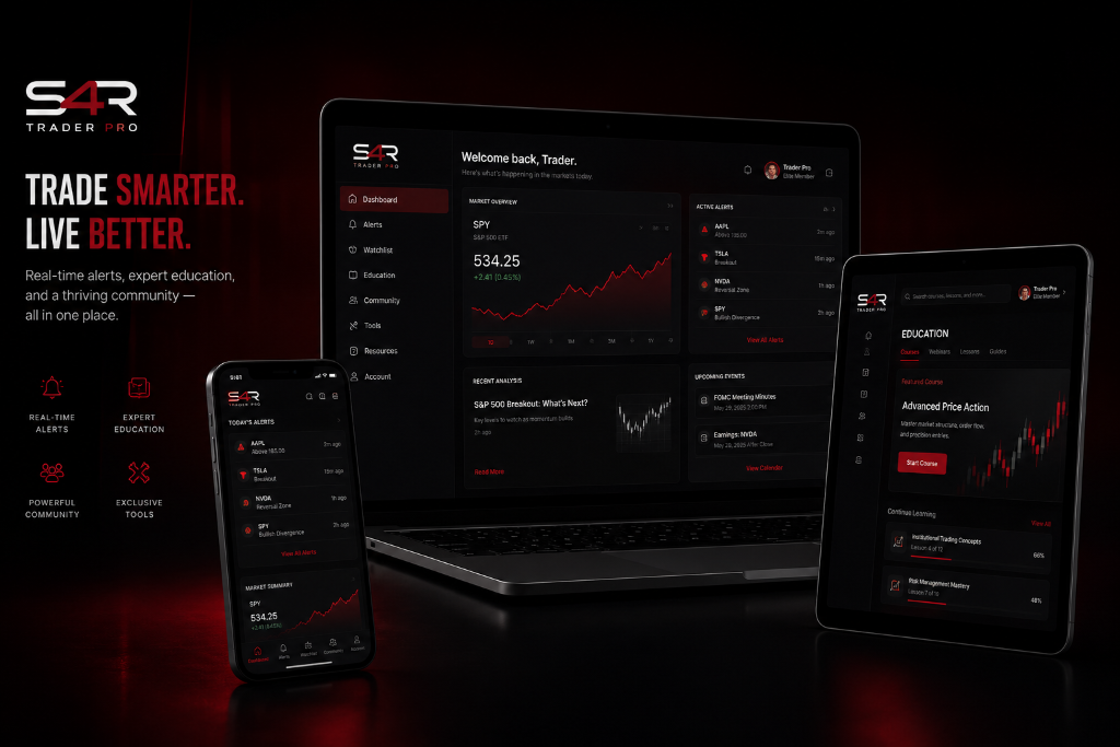 Trader Pro command center interface