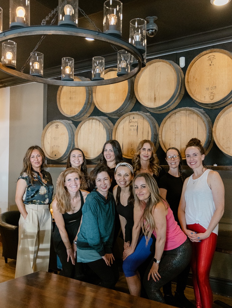 Members of the She Connects community posing together