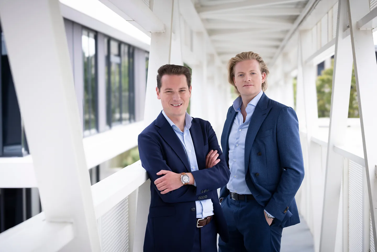 Keanu Meers und Jürgen Mesens – Geschäftsführende Gesellschafter von BVI.EU
