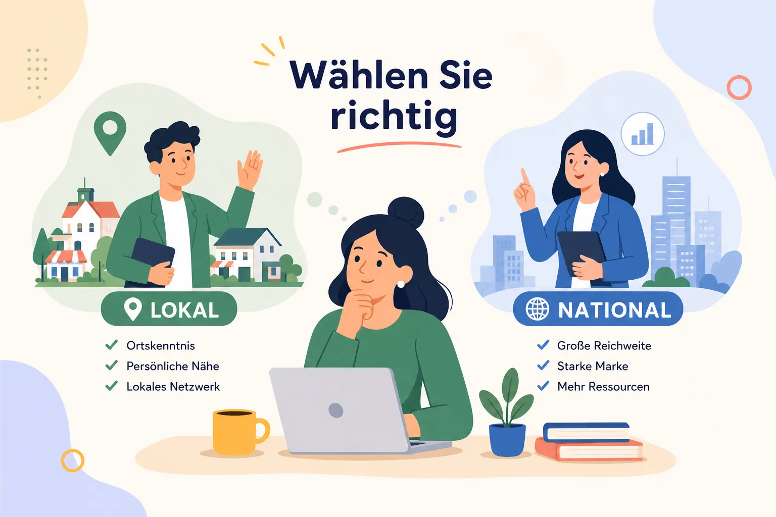 Local or National Real Estate Agent?