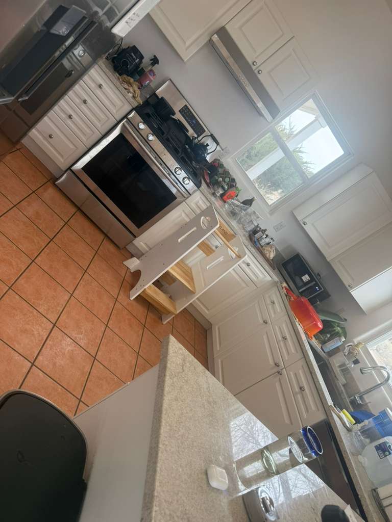 Kitchen before AURA cleaning