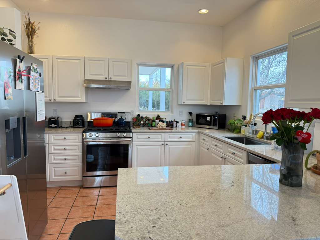 Kitchen after AURA professional cleaning — Santa Fe NM