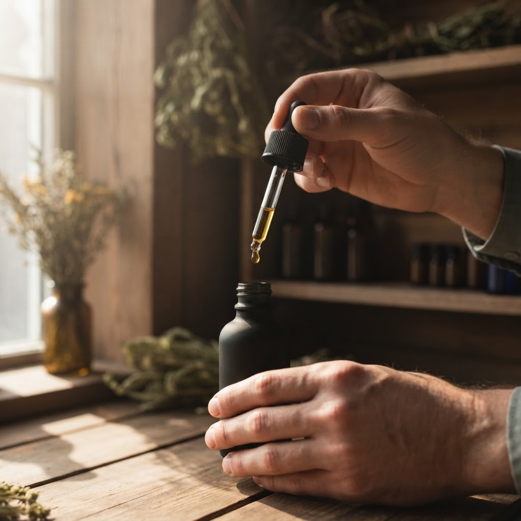 Artisan hand-blending small-batch beard oil inspired by the misty canyons of the Umpqua and Rogue Rivers in Southern Oregon — PacNorth Images