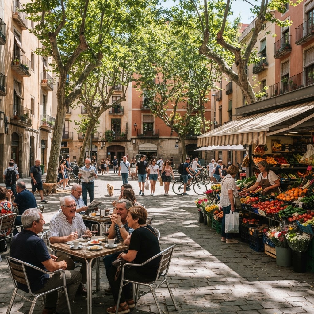 Barcelona lifestyle — real photography