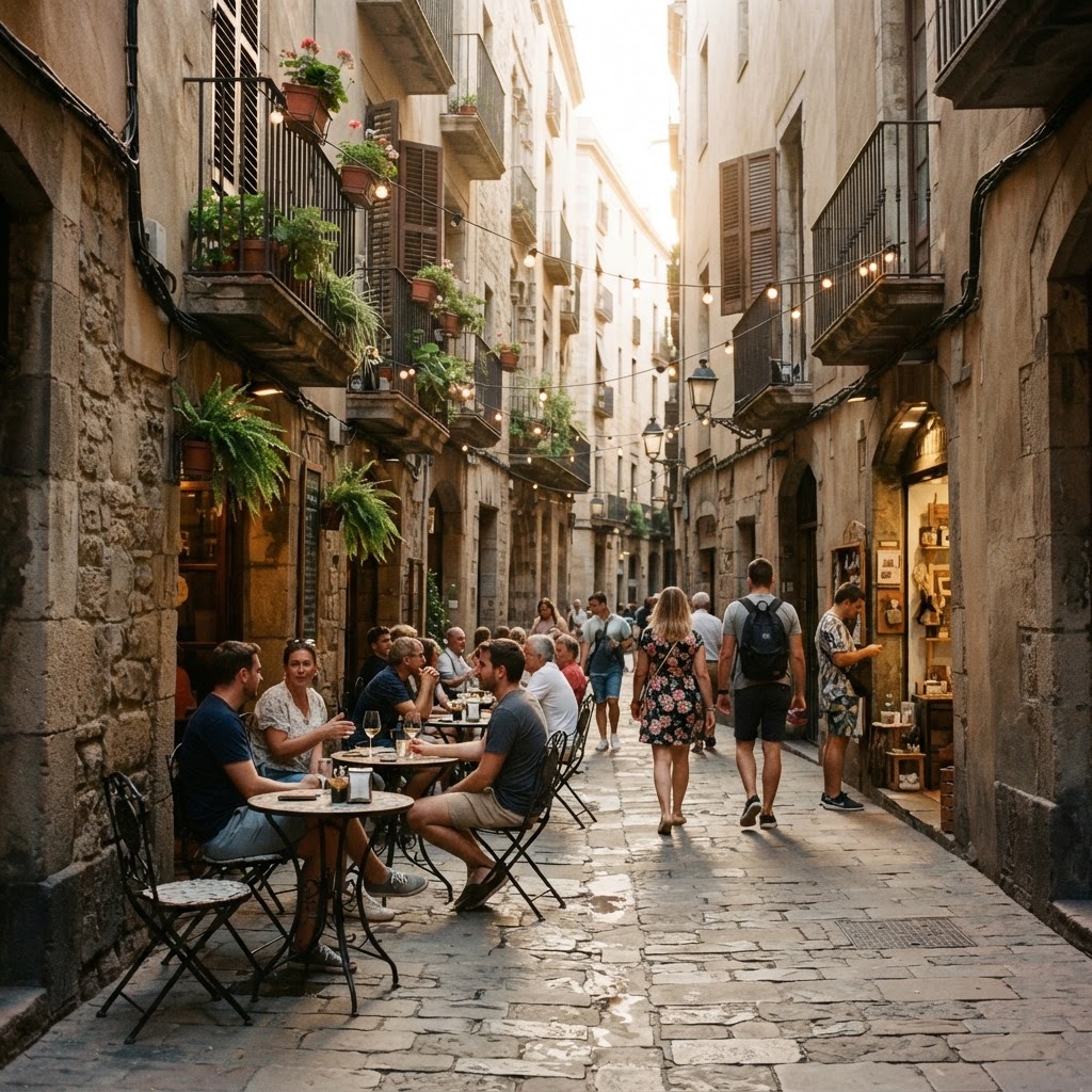 Barcelona lifestyle — real photography