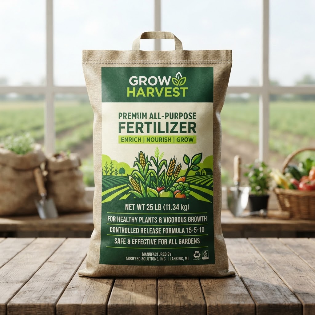 Cascade Crop Nutrients — Fertilizer Bag