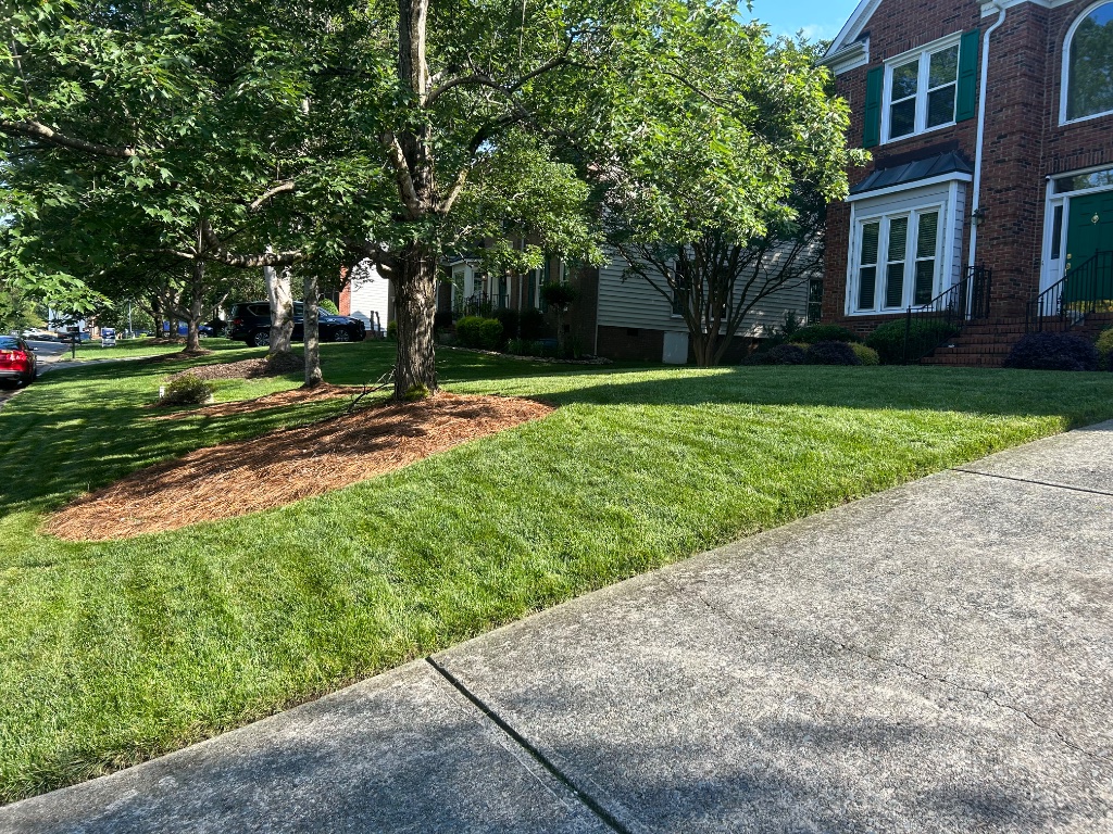 Striped Front Lawn · Weekly Service