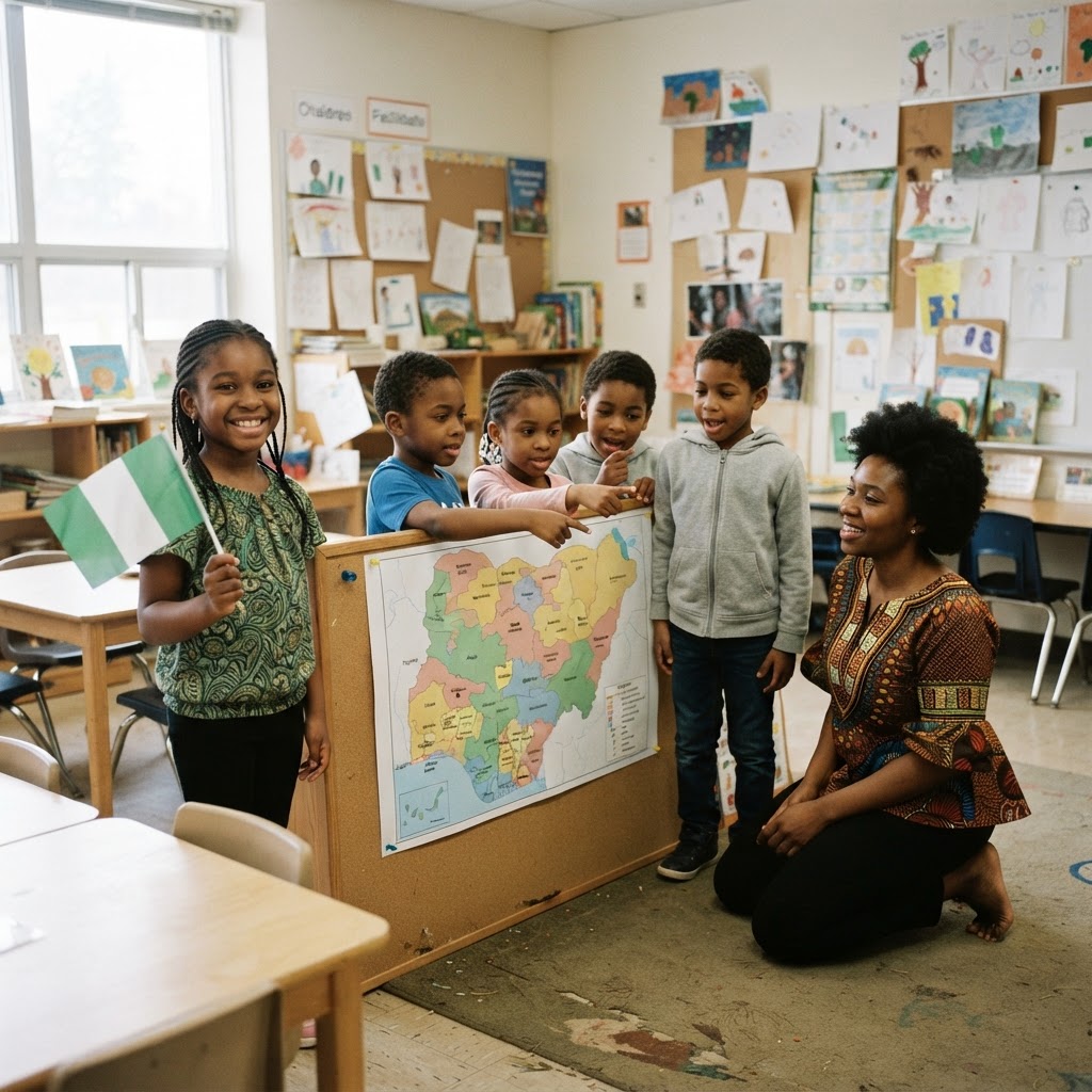 Kids Culture & Language Club #1 — Nigeria at 66