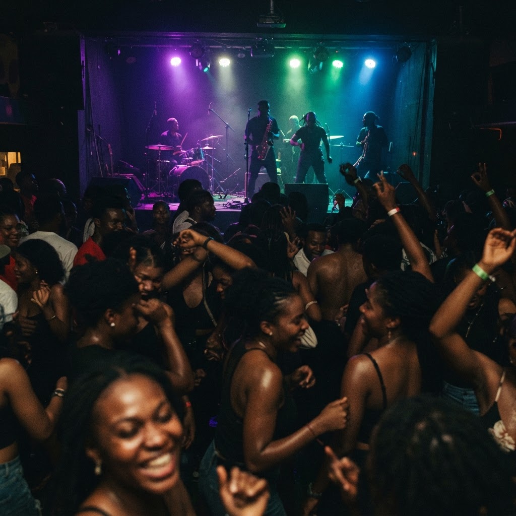 Green & White Independence Afrobeat Night