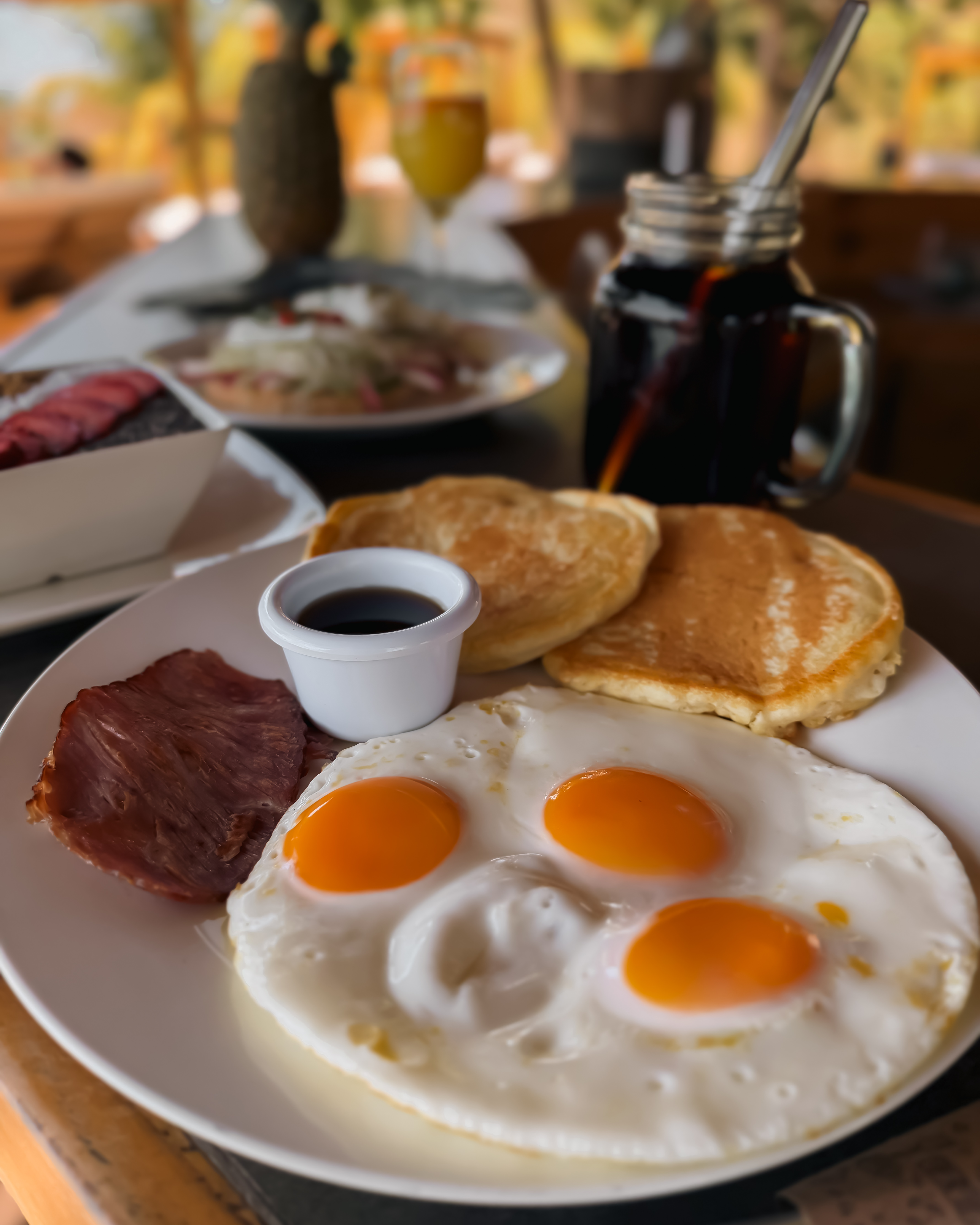 Grand Slam breakfast plate