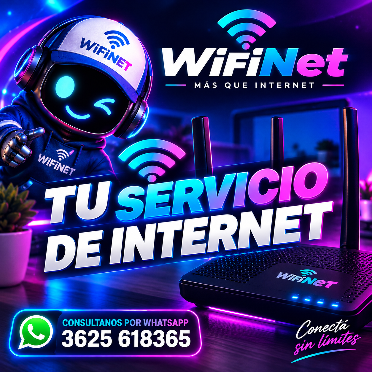 Mascota WIFINET