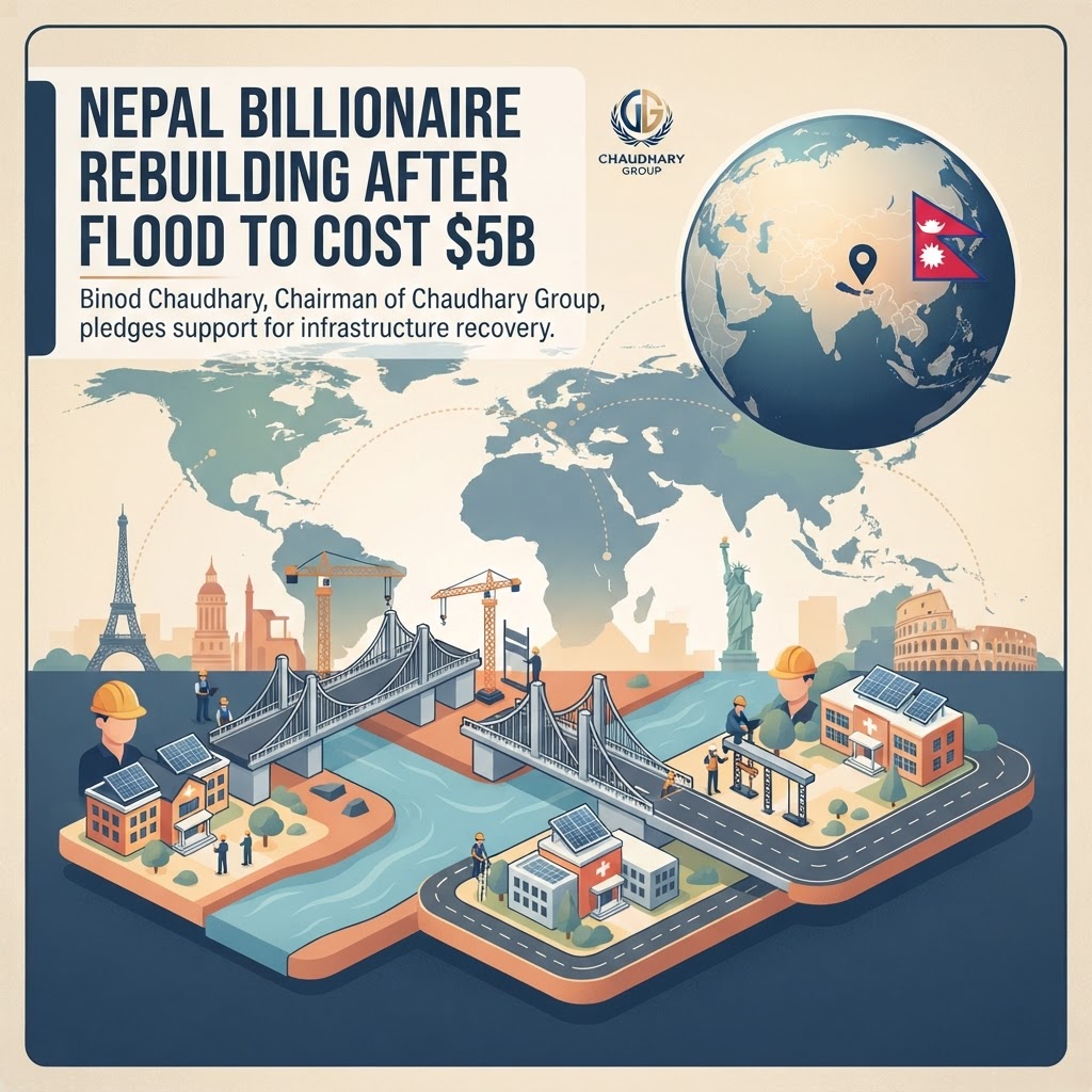 Nepal Billionaire: Rebuilding After Flood to Cost $5B