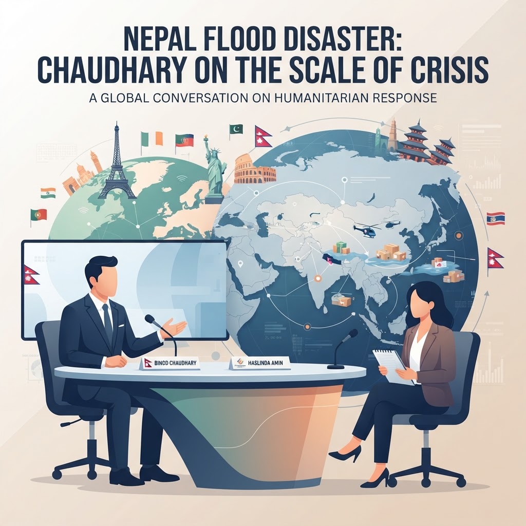Billionaire and Philanthropist Chaudhary on the Scale of Nepal's Flood Disaster