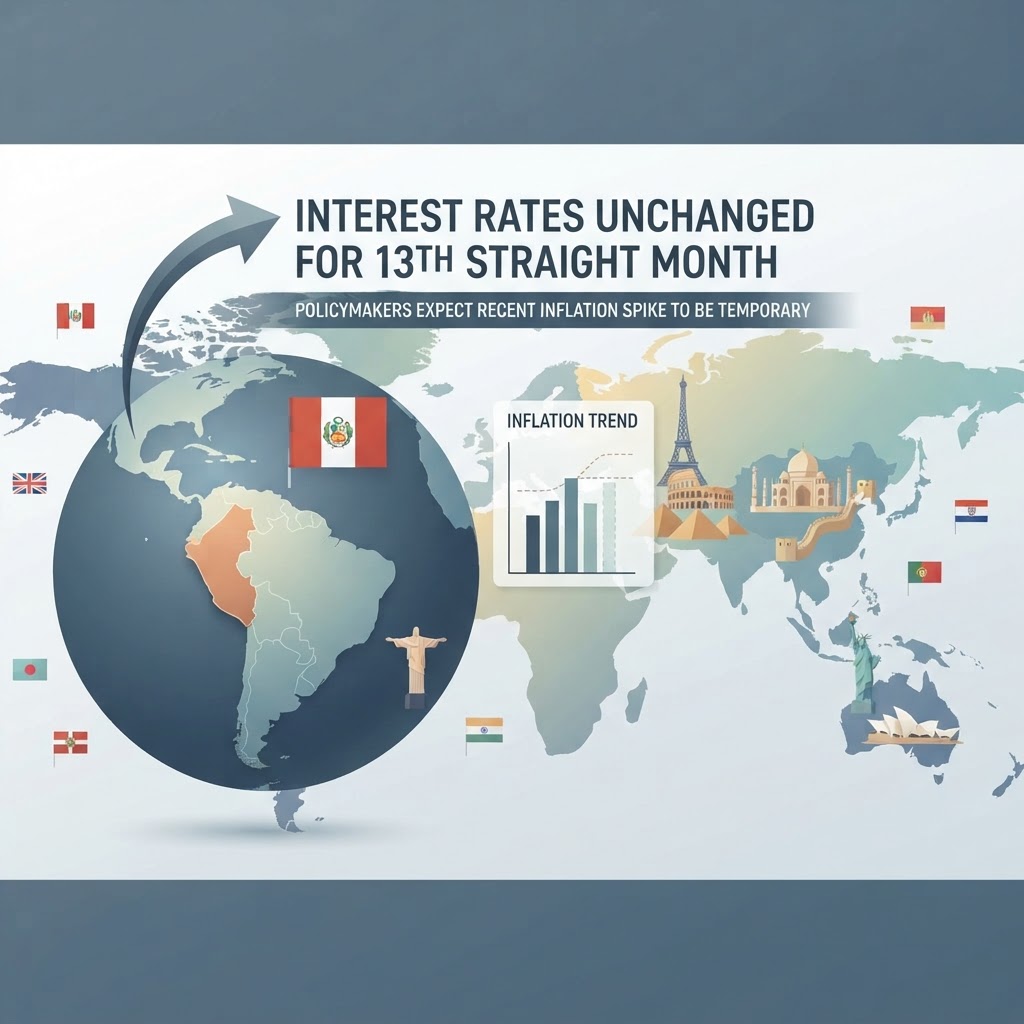 Peru Unexpectedly Holds Rate as Price Jump Seen as Temporary