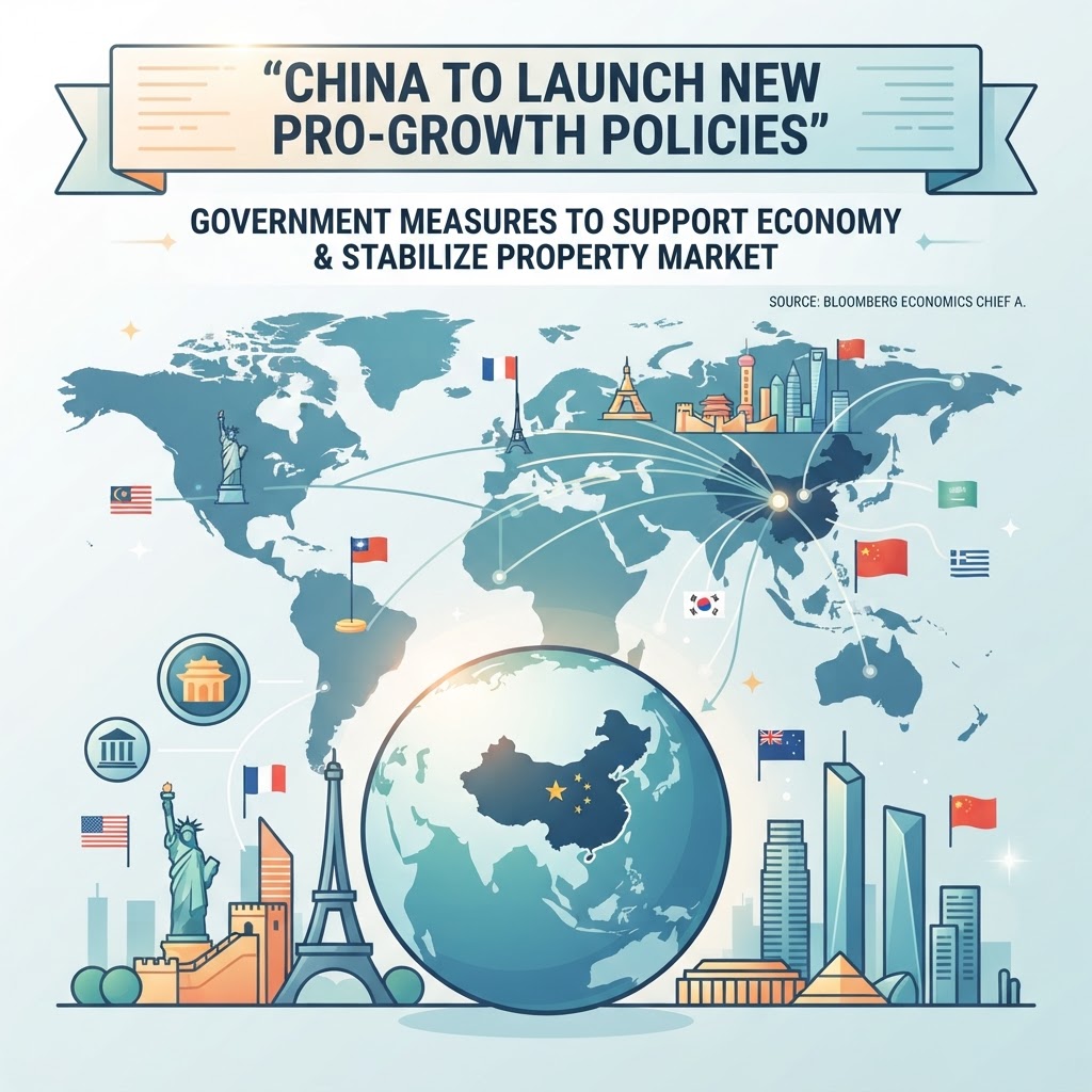 China to Launch New Pro-Growth Policies