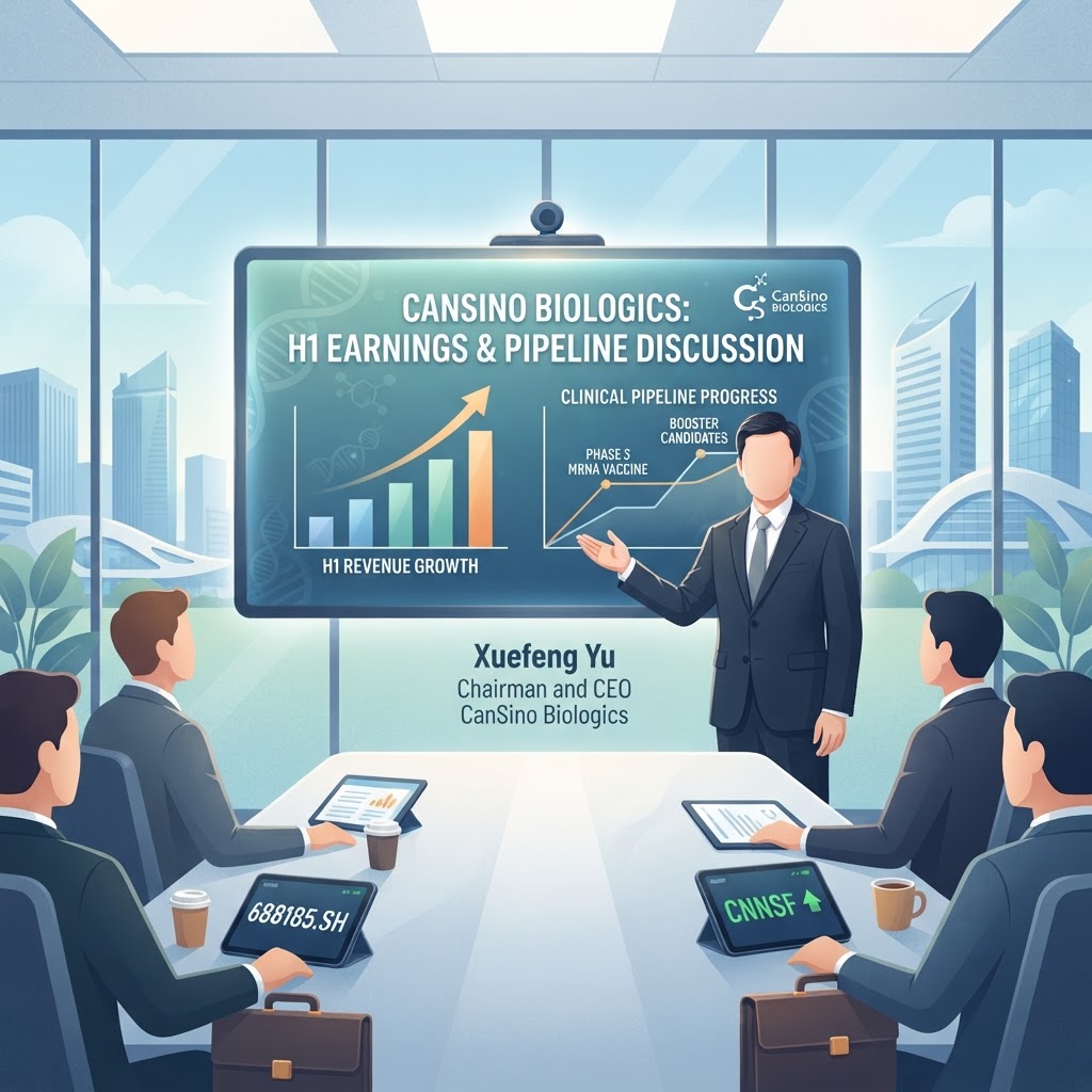 CanSino CEO Xuefeng Yu on Earnings, Pipeline