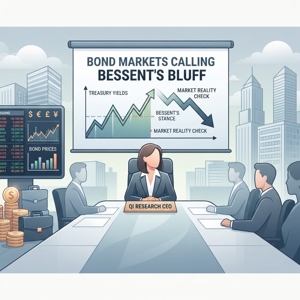 Bond Markets Calling Bessent's 'Bluff': QI Research CEO