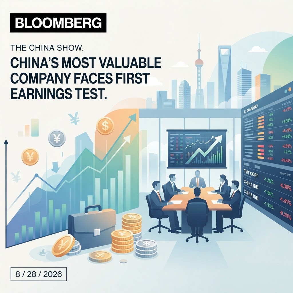 China's Most Valuable Company Faces First Earnings Test | The China Show | 8/28/2026