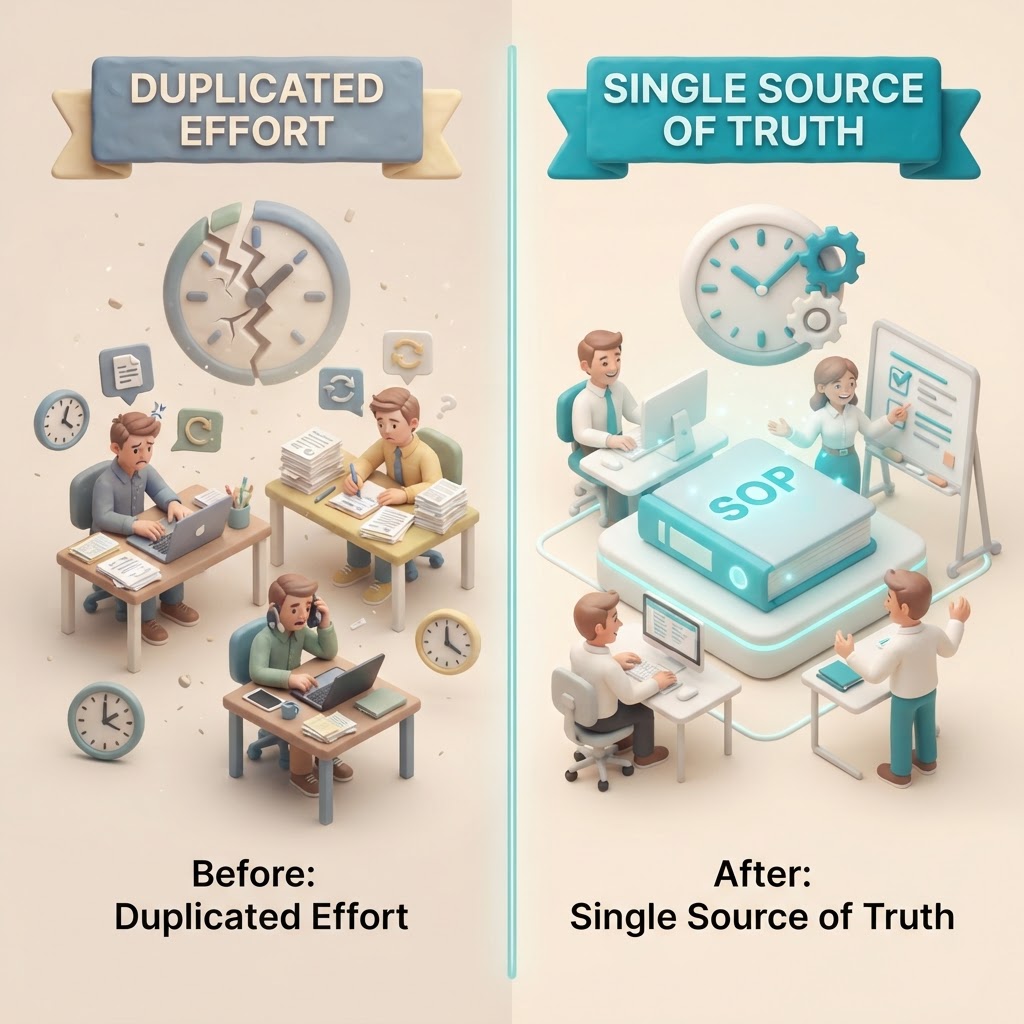 From Duplicated Effort to a Single Source of Truth