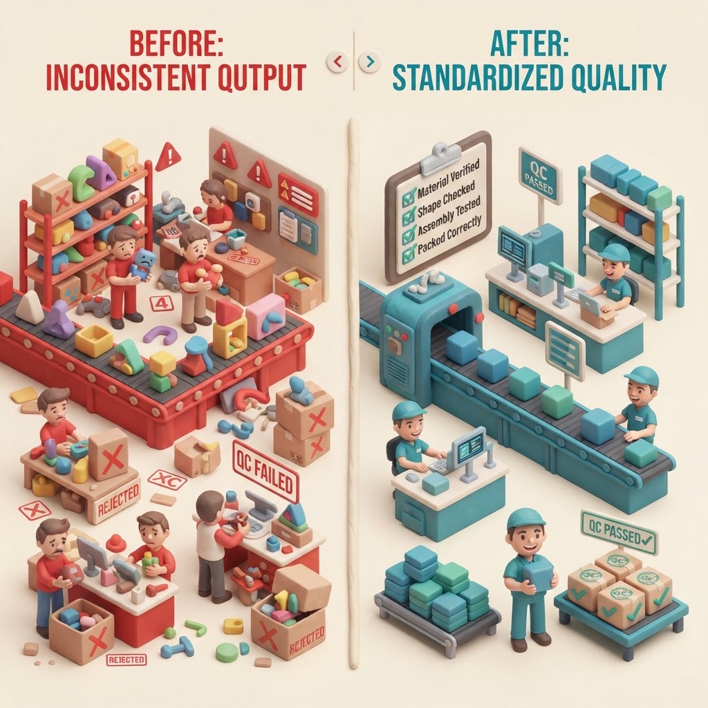 From Inconsistent Quality to Standardized Output