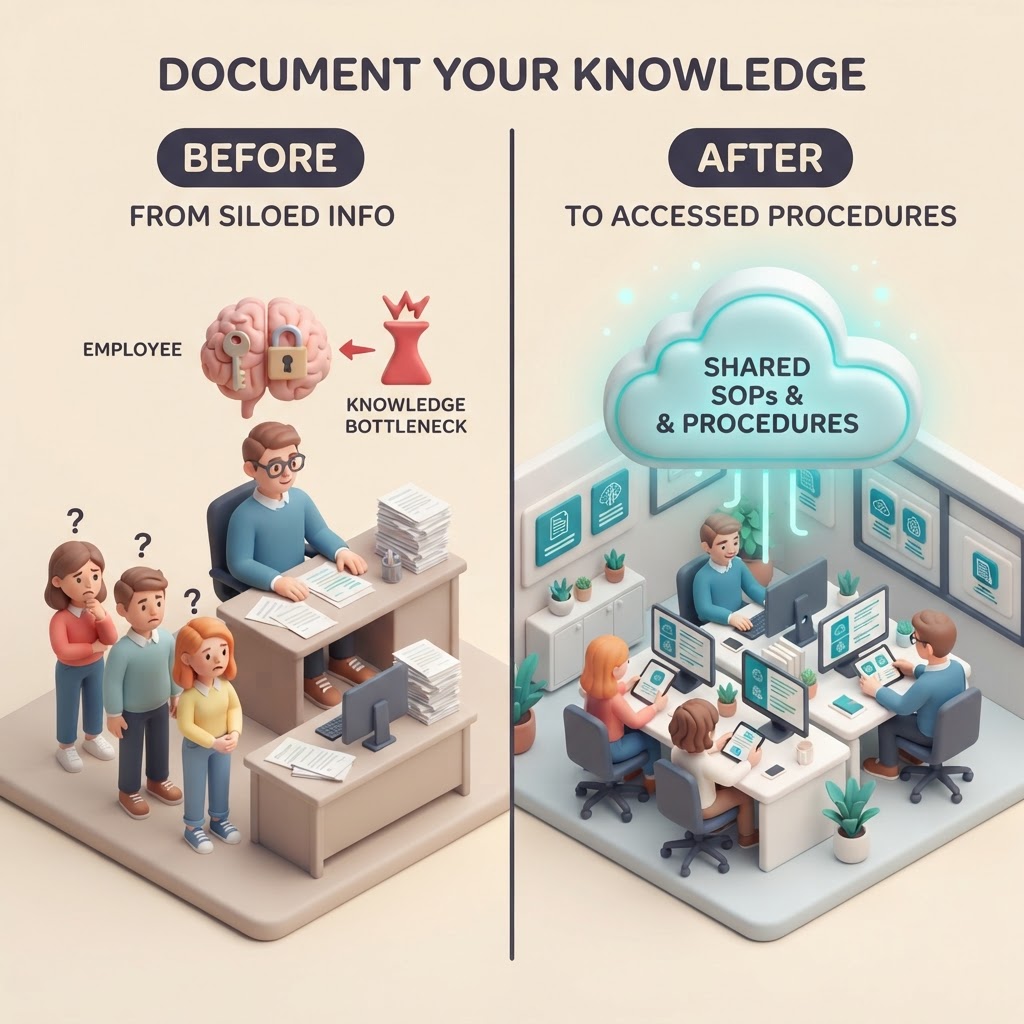 From Tribal Knowledge to Shared Procedures