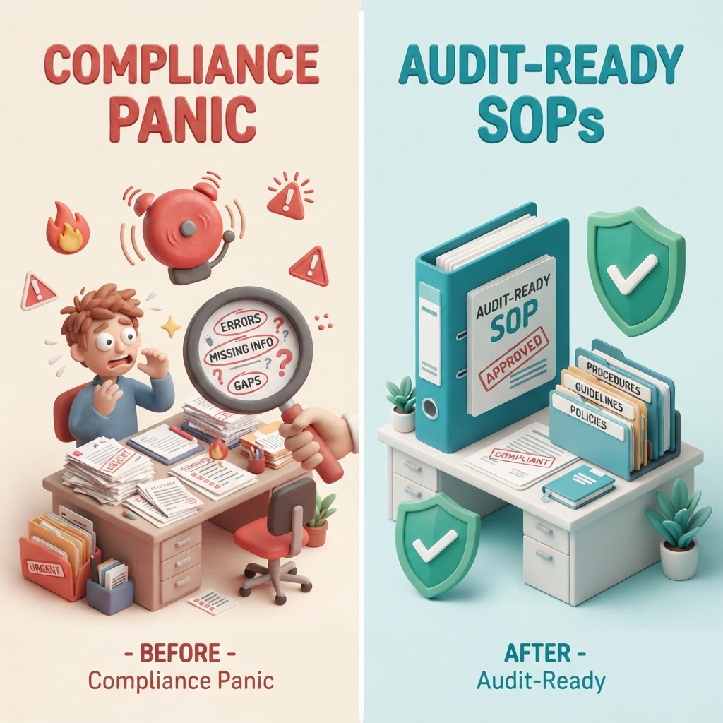 From Compliance Panic to Audit-Ready SOPs